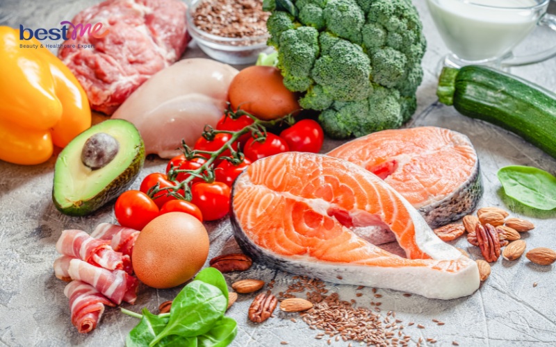 Thực đơn healthy vô cùng phong phú thực phẩm