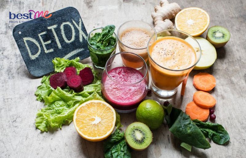 Detox là thức uống hữu hiệu để cơ thể thanh lọc