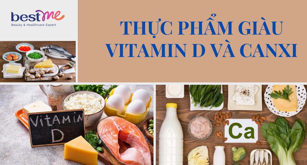 Bí quyết bổ sung thực phẩm giàu vitamin D và canxi hiệu quả 