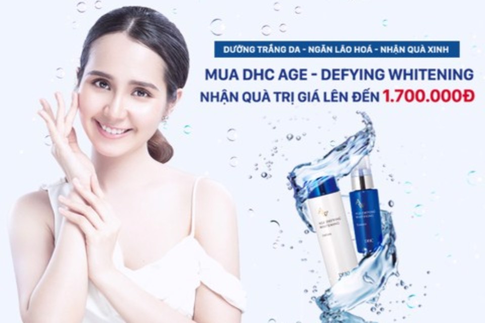 Dưỡng trắng da - Ngăn lão hóa - Nhận ngay quà xinh