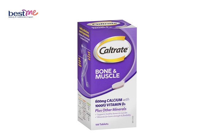 Bổ sung canxi thông qua viên uống Caltrate Bone & Muscle