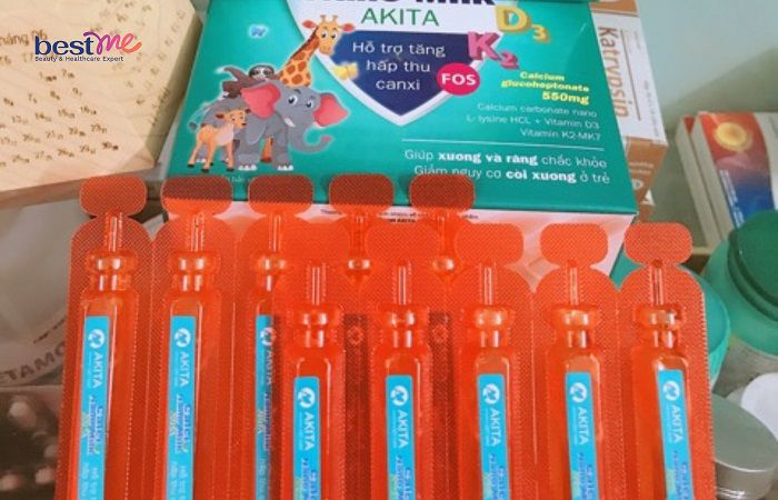 Thực phẩm bảo vệ sức khỏe Calci Nano Milk Akita