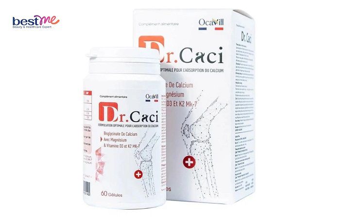 Bổ sung canxi thông qua viên uống Dr. Caci Ocavill