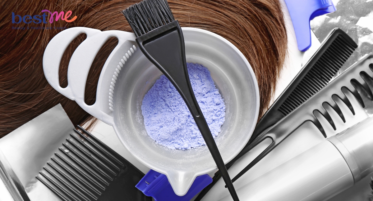 Thuốc nhuộm tóc xanh dương có thành phần chính là gì?
