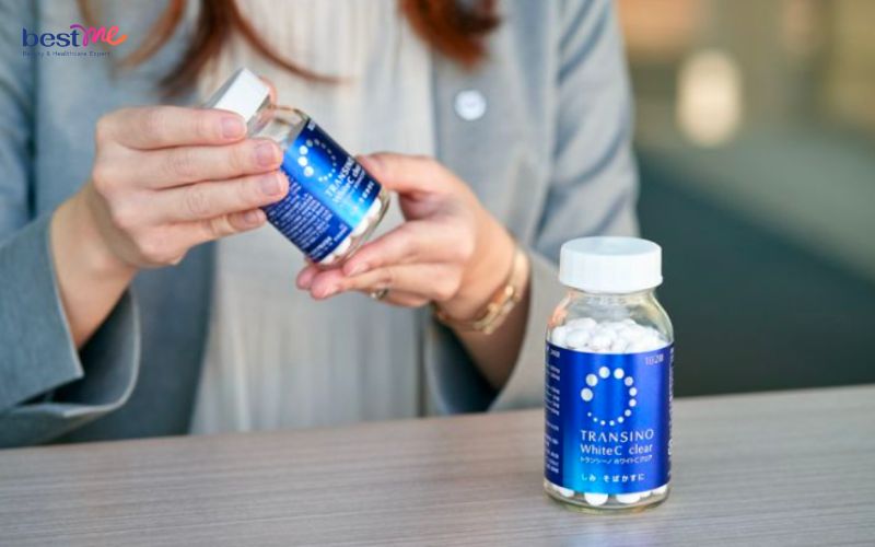 Viên uống trắng da của Nhật Transino