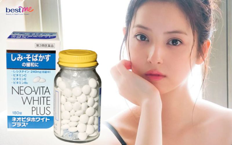 Viên uống trắng da Vita White Plus Nhật Bản