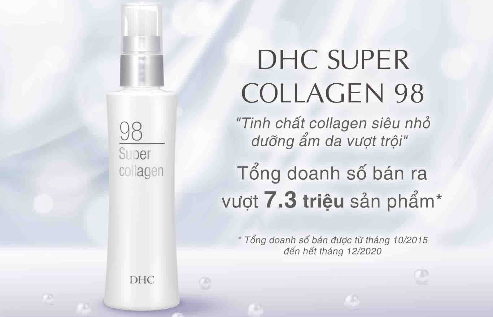 Tinh chất siêu collagen DHC Super Collagen 98