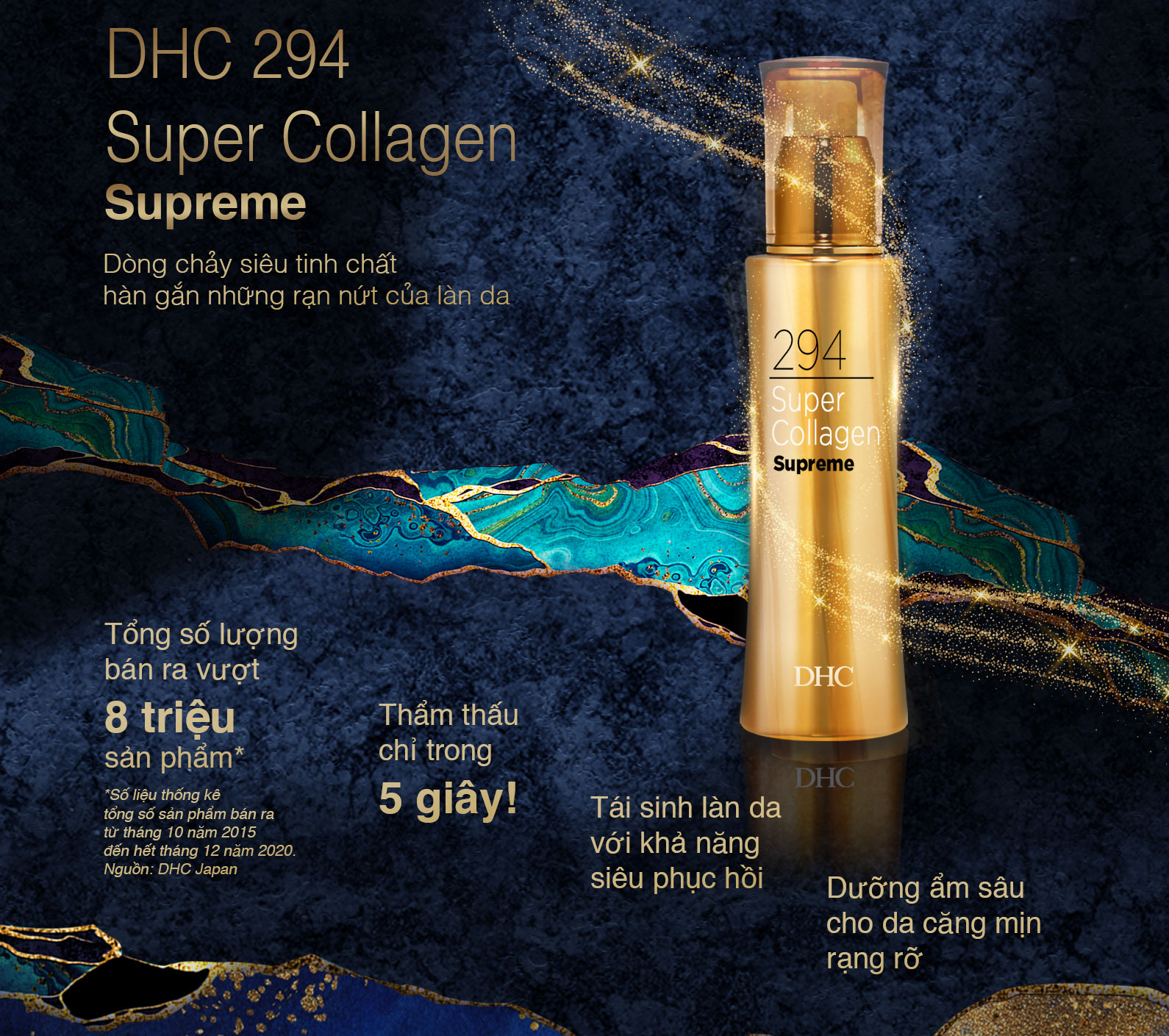 Tinh chất siêu collagen 294 DHC