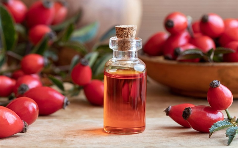 Tinh dầu nụ tầm xuân (Rosehip oil) có hàm lượng vitamin A, C, E cao