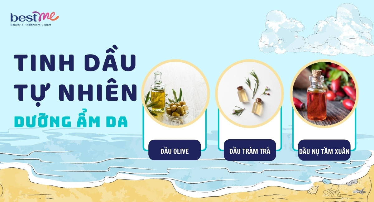 Gợi ý 7 loại tinh dầu dưỡng ẩm cho da từ thiên nhiên