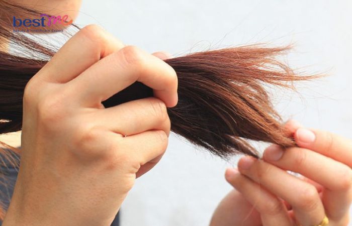 Cải thiện tình trạng tóc xơ rối và chẻ ngọn