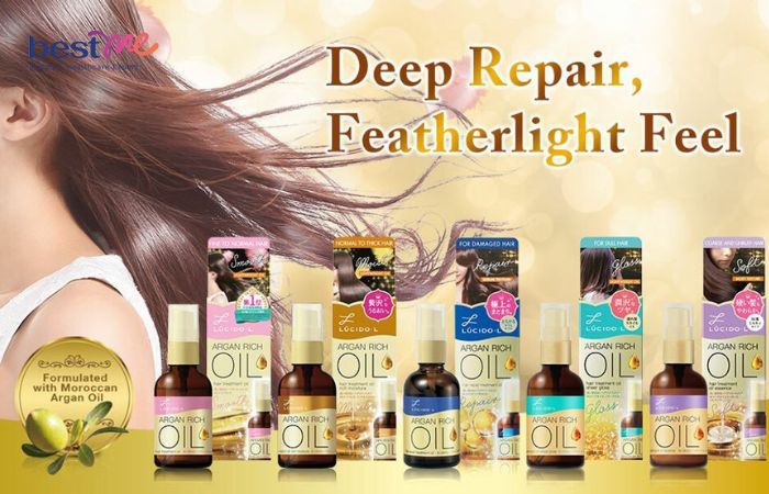  Tinh dầu dưỡng tóc Lucido-L Argan Rich Oil