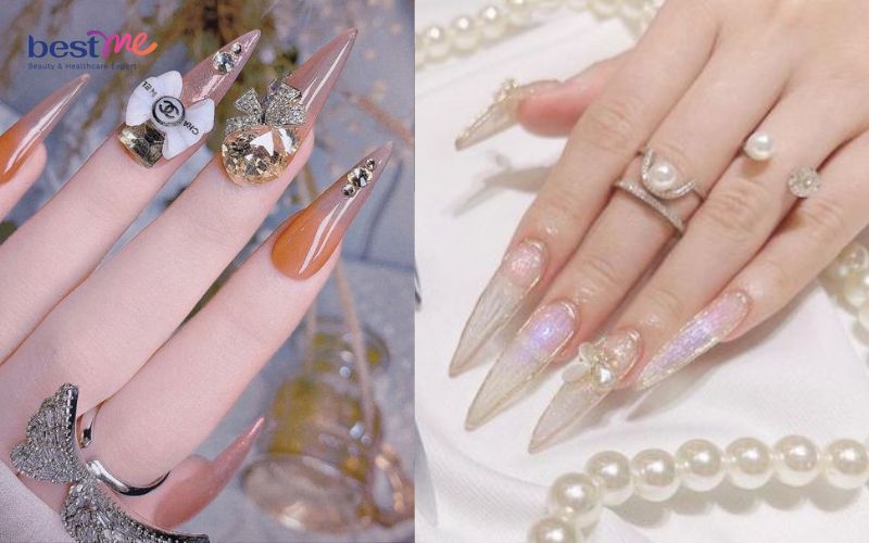 Tổng hợp 100+ mẫu móng tay cô dâu đẹp ấn tượng cho ngày cưới - 53