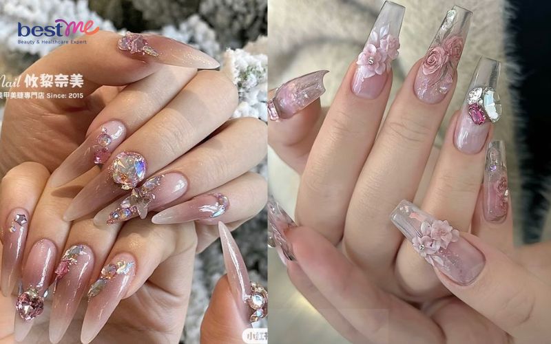 Tổng hợp 100+ mẫu móng tay cô dâu đẹp ấn tượng cho ngày cưới - 58