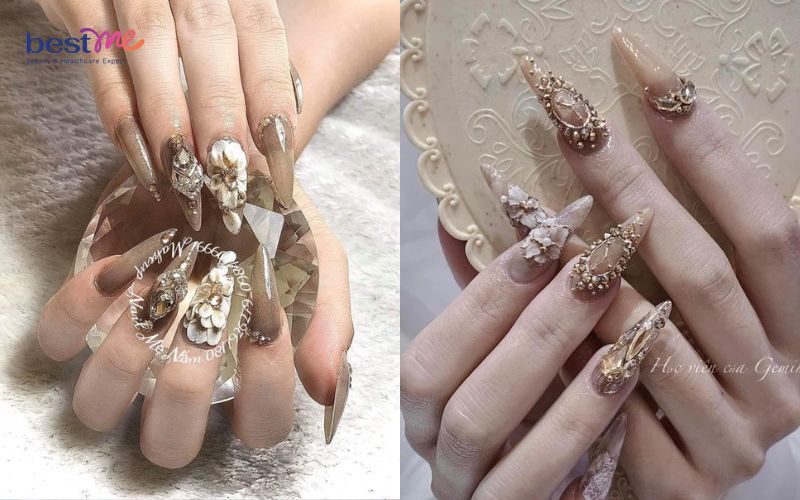 Tổng hợp 100+ mẫu móng tay cô dâu đẹp ấn tượng cho ngày cưới - 59