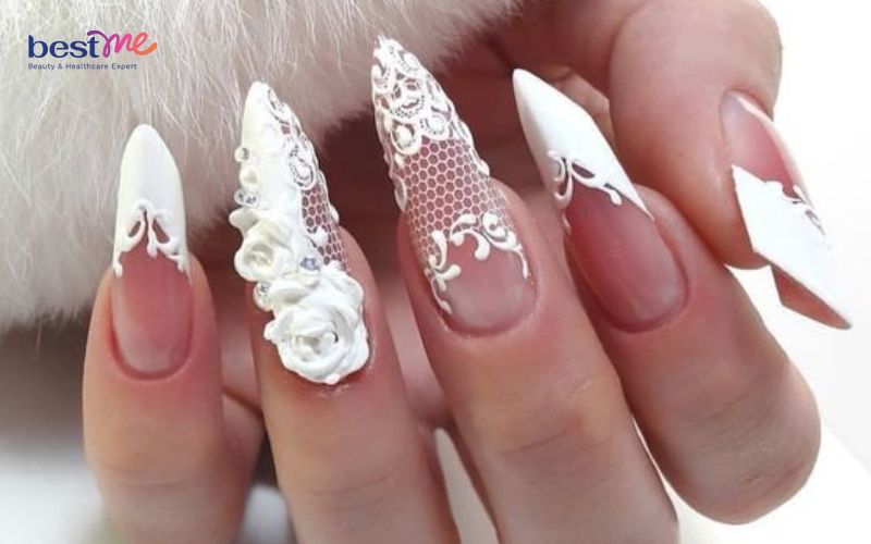 Tổng hợp 100+ mẫu móng tay cô dâu đẹp ấn tượng cho ngày cưới - 71