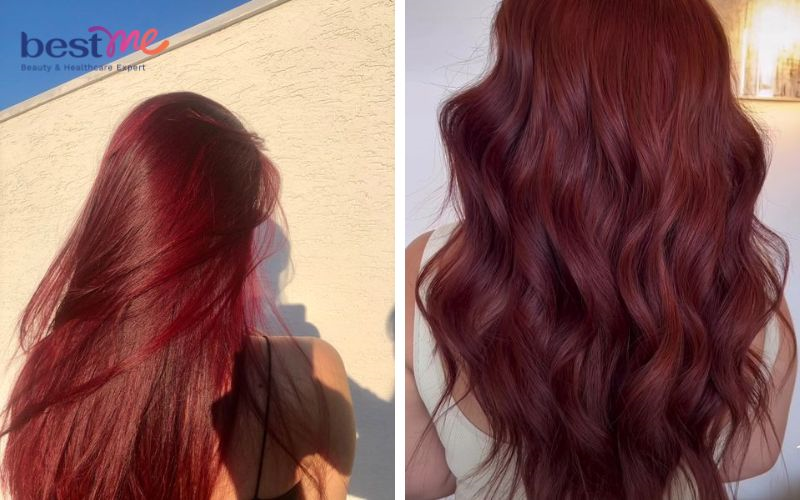 Tổng hợp ý 9 điều nên biết Lúc đổi màu tóc red color - 13