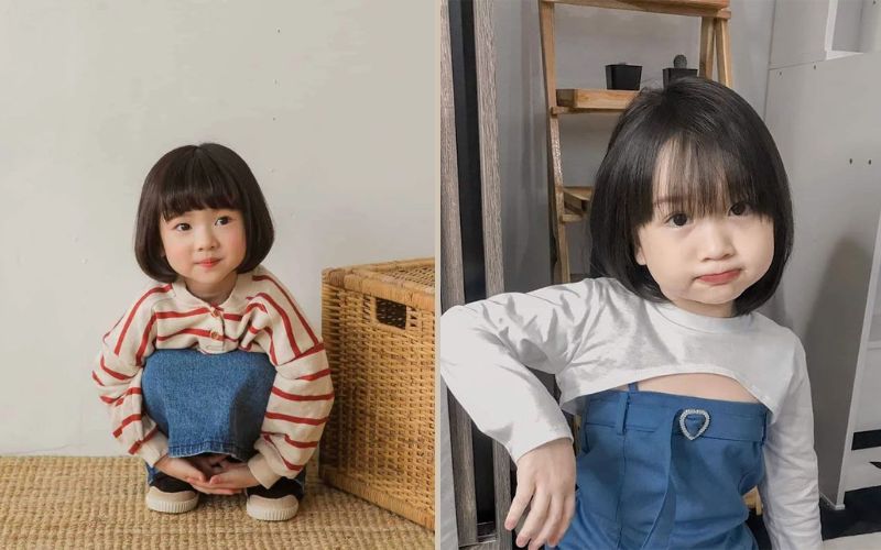 Tổng hợp hơn 20 kiểu tóc ngắn cho bé gái thêm xinh xắn, đáng yêu vô đối - 15