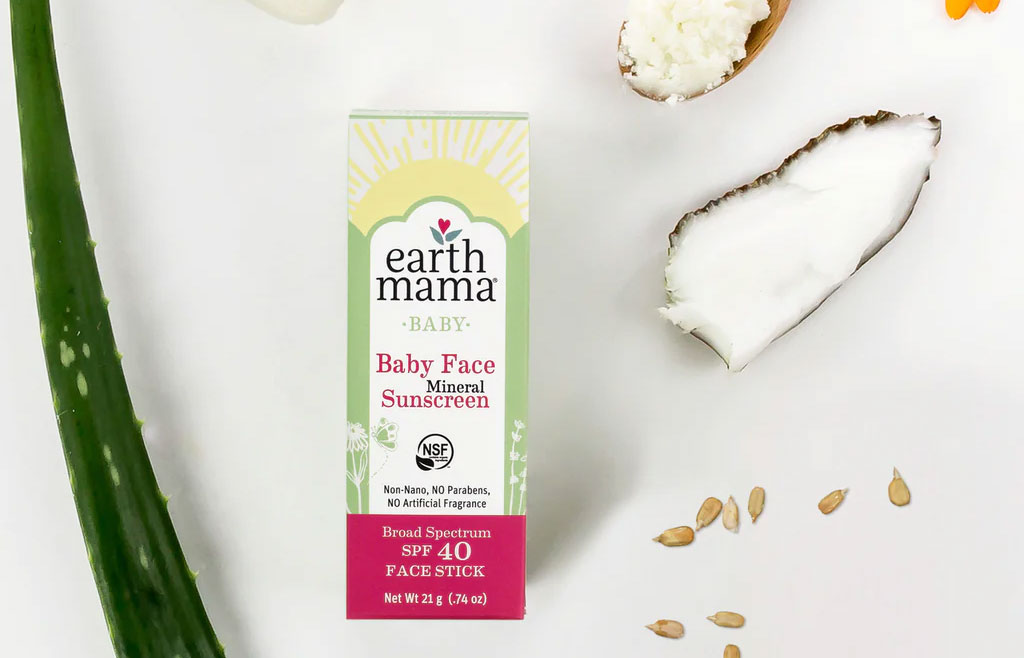 Kem chống nắng Earth Mama Baby Face Mineral Sunscreen Face