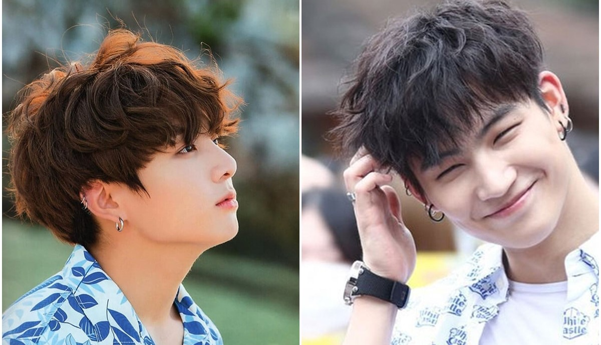 Jungkook, Suho và các sao nam Hàn Quốc thử kiểu tóc rẽ ngôi lộ trán - 2sao