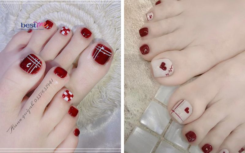 Những mẫu nail chân đẹp đính đá, đính charm, trơn nhiều mẫu, hàng mới cập  nhật liên tục. | Shopee Việt Nam