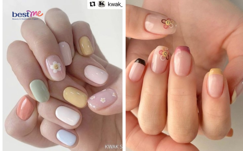 Top 50+ mẫu nail móng tay ngắn đẹp xinh cho các nàng - 17