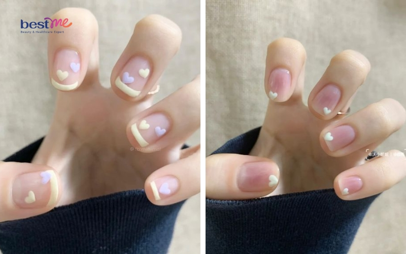 Top 50+ mẫu nail móng tay ngắn đẹp xinh cho các nàng - 36