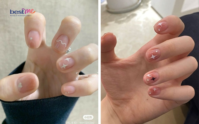 Top 50+ mẫu nail móng tay ngắn đẹp xinh cho các nàng - 38