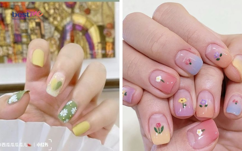 Top 50+ mẫu nail móng tay ngắn đẹp xinh cho các nàng - 64