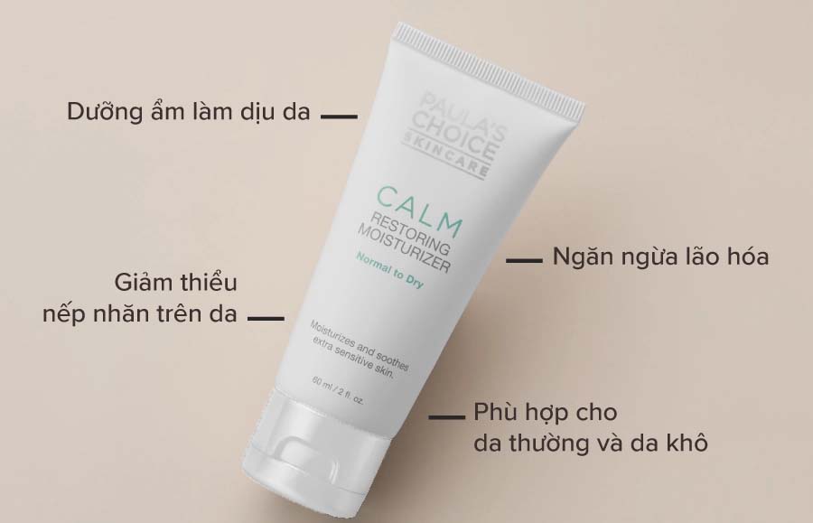 Kem dưỡng ẩm Paula’s Choice Calm Restoring Moisturizer