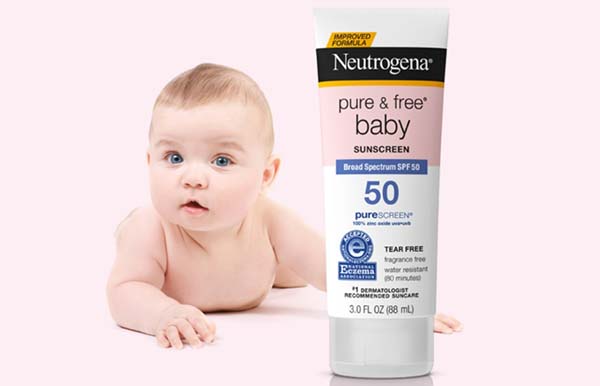 Neutrogena Pure & Free Baby Sunscreen bảo vệ toàn diện cho làn da bé