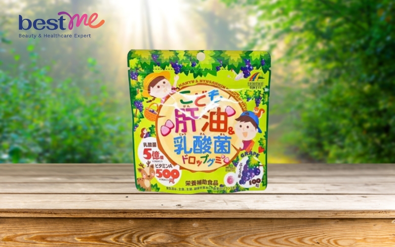 Kẹo bổ sung vitamin cho bé Unimat Riken