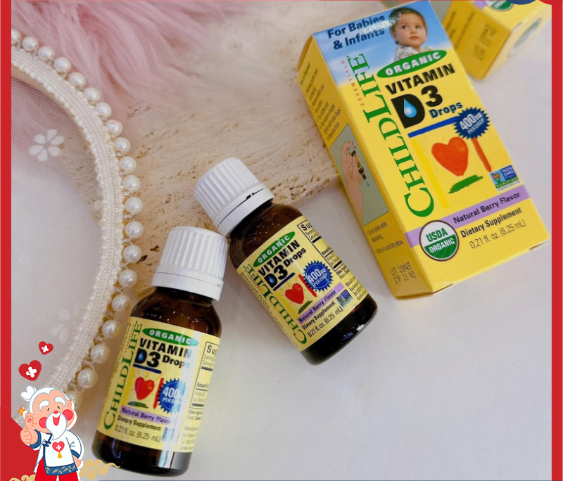 Top sản phẩm vitamin D3 drop dạng giọt chất lượng 2023 - 10