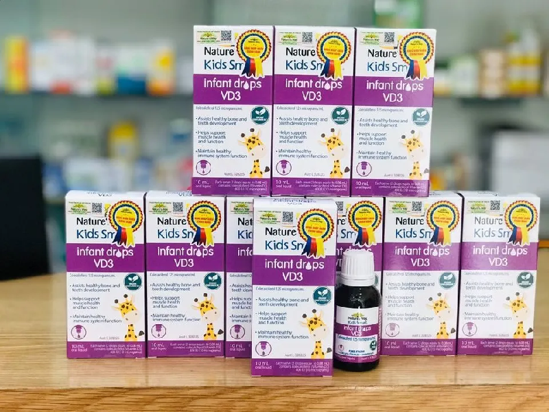 Top sản phẩm vitamin D3 drop dạng giọt chất lượng 2023 - 3
