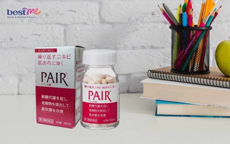 Viên uống đẹp da của Nhật Pair là sản phẩm nội địa Nhật
