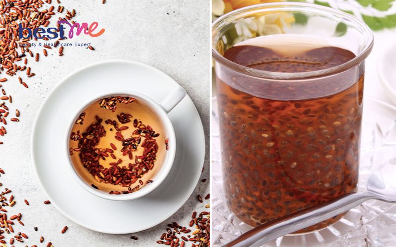 Cách làm trà gạo lứt hạt chia giảm cân tốt cho sức khỏe - 3