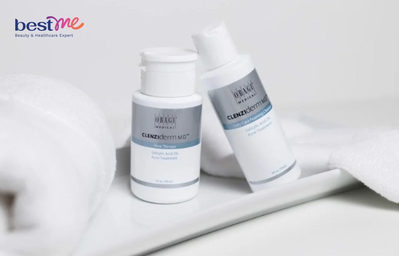 Toner BHA Obagi Clenziderm MD Pore Therapy 2% trị mụn, ngừa thâm