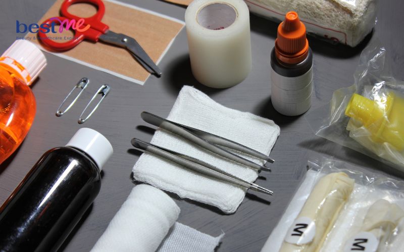 Vệ sinh vết bỏng hàng ngày
