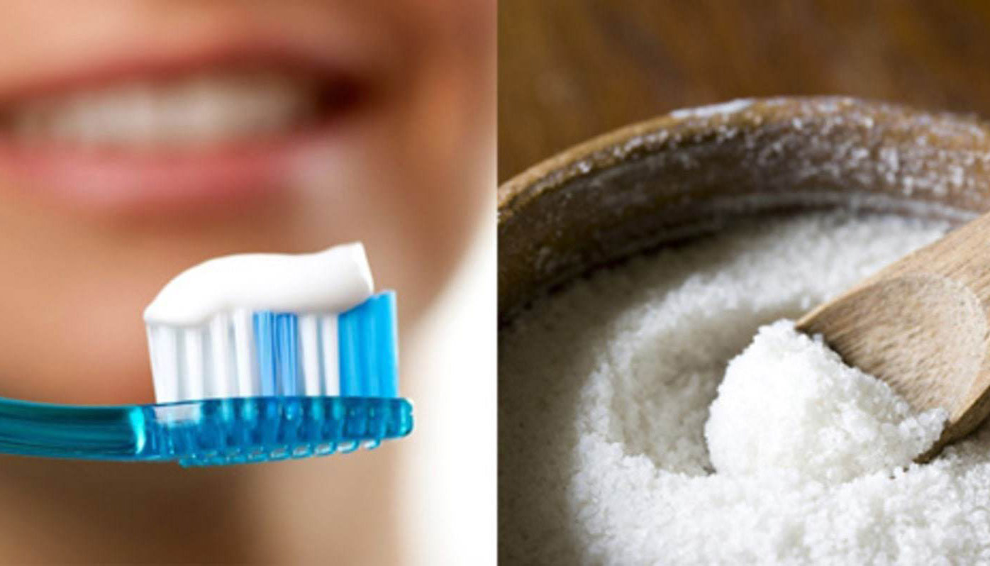 Trị mụn đầu đen với kem đánh răng và muối