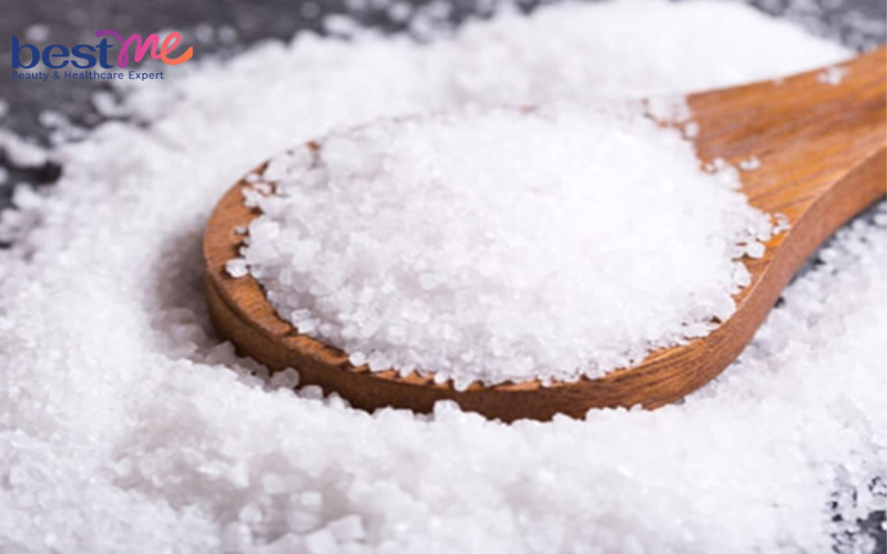 Dùng nước muối trị nấm là một phương pháp đơn giản và hiệu quả       