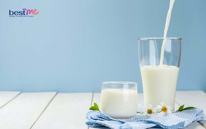 Sữa tươi giúp trắng da hiệu quả
