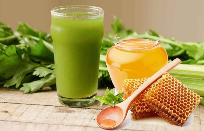 Uống cần tây mật ong hỗ trợ giảm cân hiệu quả
