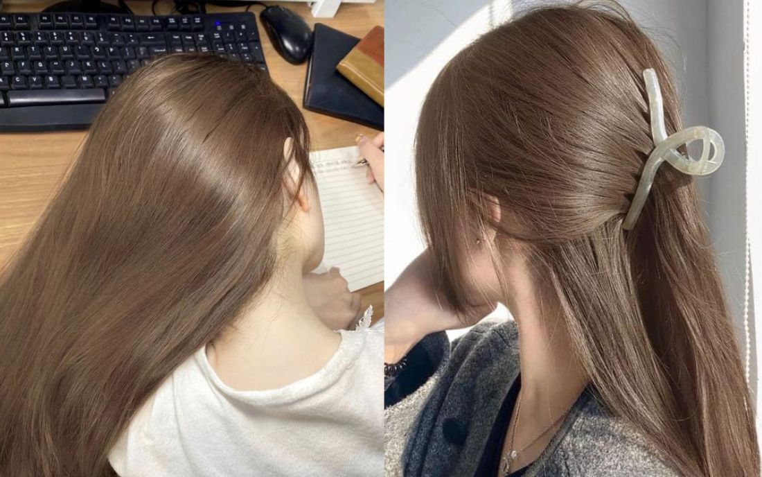 [Update] Bảng 10 màu nhuộm tông nâu đẹp không cần tẩy tóc - 10