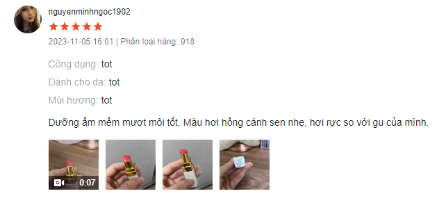 Update mẫu son dưỡng Chanel mới nhất 2023 - Rouge Coco Baume - 13