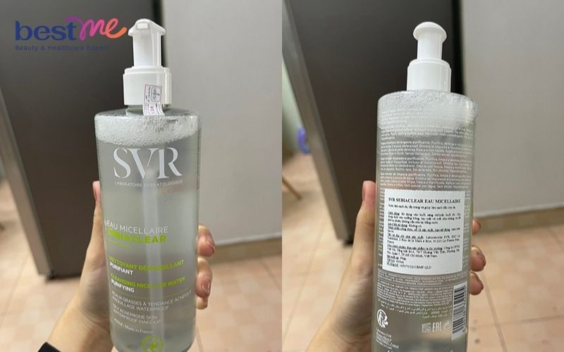 [UPDATE] Thiết kế bao bì nước tẩy trang SVR Sebiaclear mẫu mới 2023 - 7