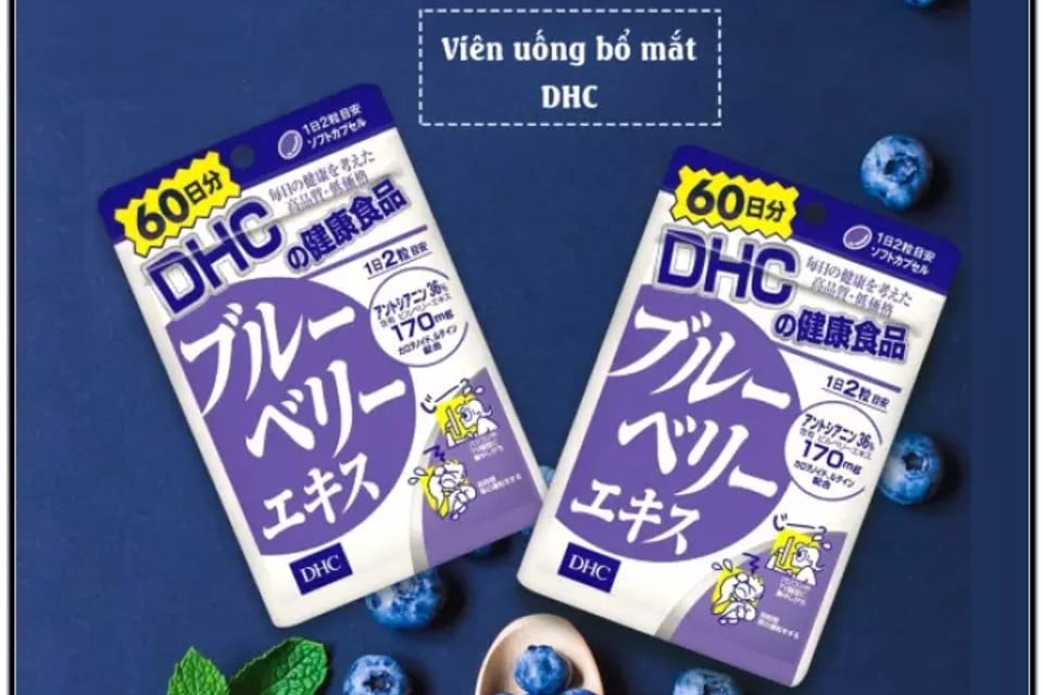 Review viên uống bổ mắt DHC có hiệu quả thật không?