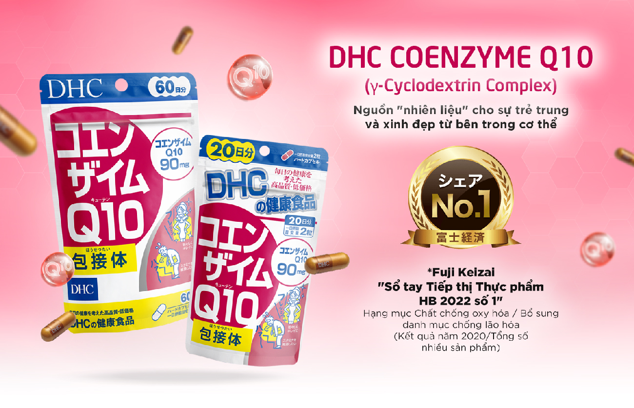 Viên uống coenzyme Q10 DHC