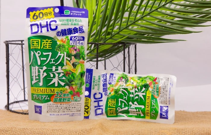 Viên rau củ DHC hỗ trợ hệ tiêu hóa khỏe mạnh hơn