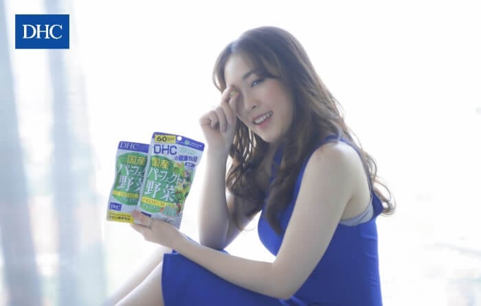 Viên rau củ DHC Perfect Vegetable Premium Japanese Harvest cải thiện táo bón