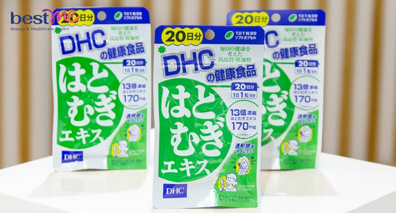 Review viên uống trắng da DHC gói 20 viên